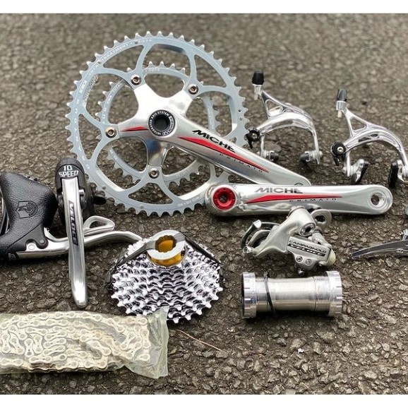 ✨Ori Paket Groupset Campagnolo Zenom Mix Miche 10 Speed With Wheelset Miche Diskon