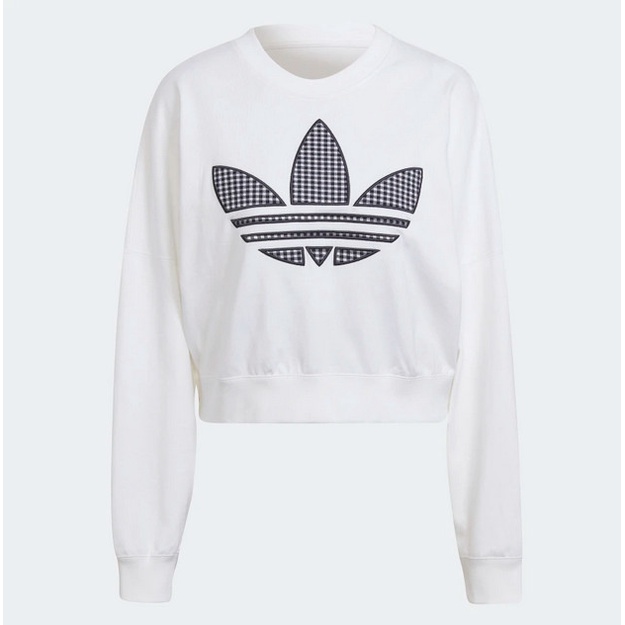 ✨Ori Jaket Sweater Wanita Adidas Oversized Sweat Hb9443 Berkualitas