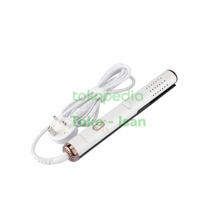 ✨New Ori Iuiga - Elixir 2 In 1 Hair Straightener  Curler  Catokan Diskon