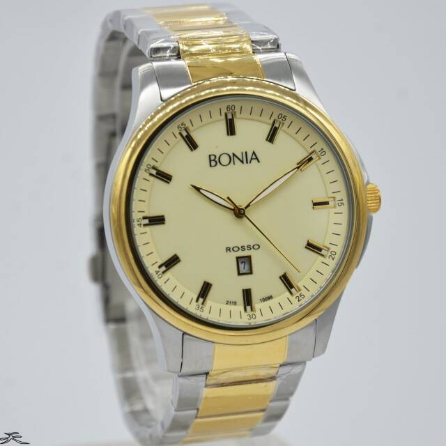✨Sale Jam Tangan Pria Original Bonia Rosso Bnb10096-112 Garansi Resmi Berkualitas