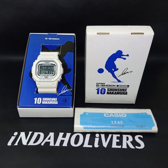 ✨Termurah Casio Gshock Limited Edition 2006Pc Worldwide Shunsuke Nakamura Dw5600 Terbatas