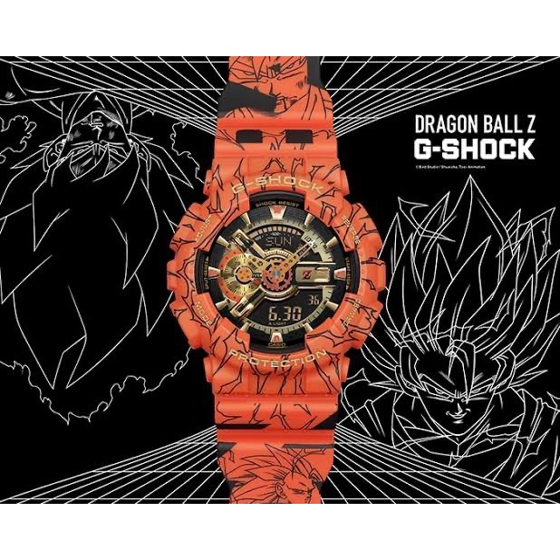 ✨Termurah Casio G-Shock Ga-110Jdb-1A4 Dragon Ball Limited Edition Original Limited