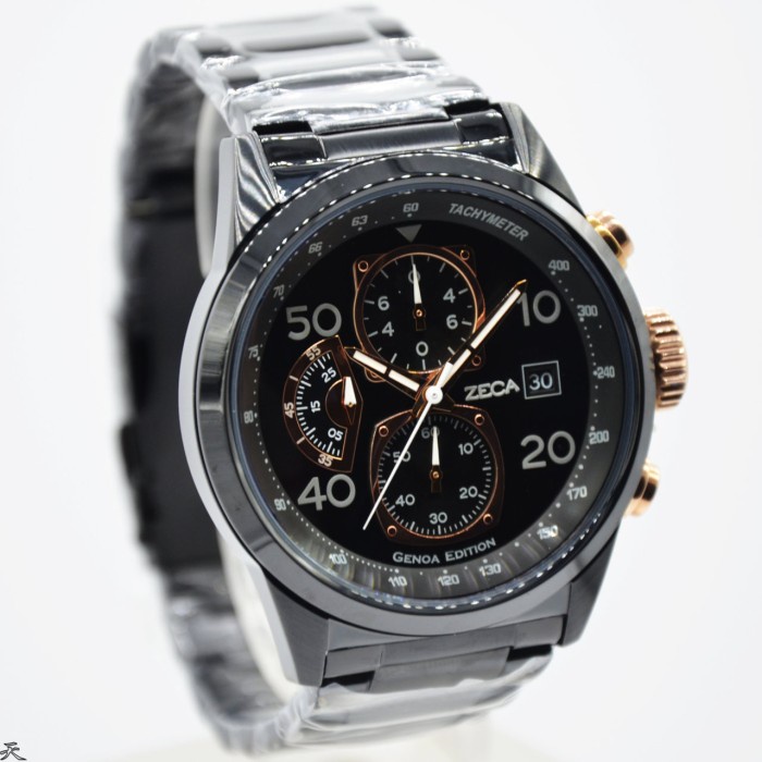 ✨Sale Zeca 2010Mb.S.C2.Bl4 - Jam Tangan Pria Original - Black Terbatas