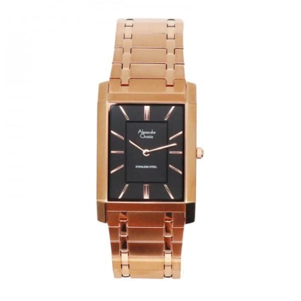 ✨Ready Alexandre Christie Kotak Pria Slim Ac 8606 Mh Original  Rosegold Terbaru