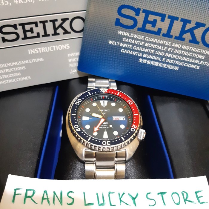 ✨Ready Jam Tangan Pria Seiko Padi Turtle Srpa21K1 Original Special Edition Limited