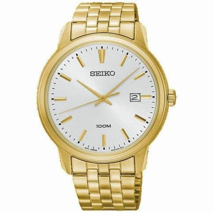 ✨Ready Jam Tangan Pria Seiko Sur264P1 Quartz Classic Wr100M Sur264P1 Berkualitas