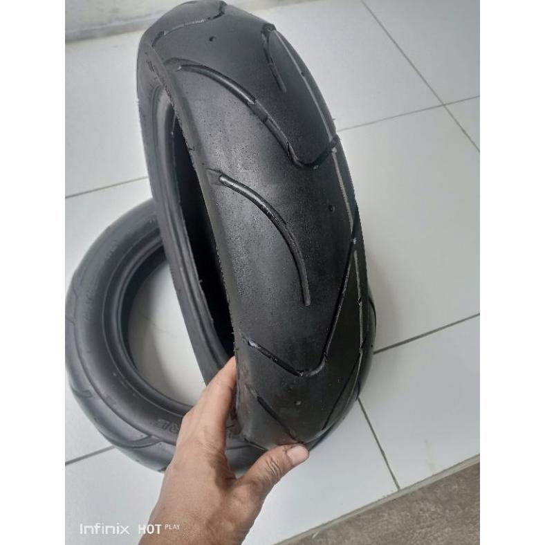 COD PROMO!!! BAN MOTOR VESPA KLASIK / MOTOR GRAB LISTRIK UKURAN 90/90 RING 10 TUBELLES Sale