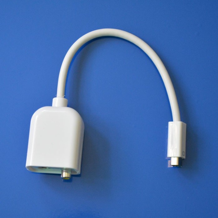 Bae Mini Dvi To Composite Rca S-Video Av Cable Adapter For Apple Macbook