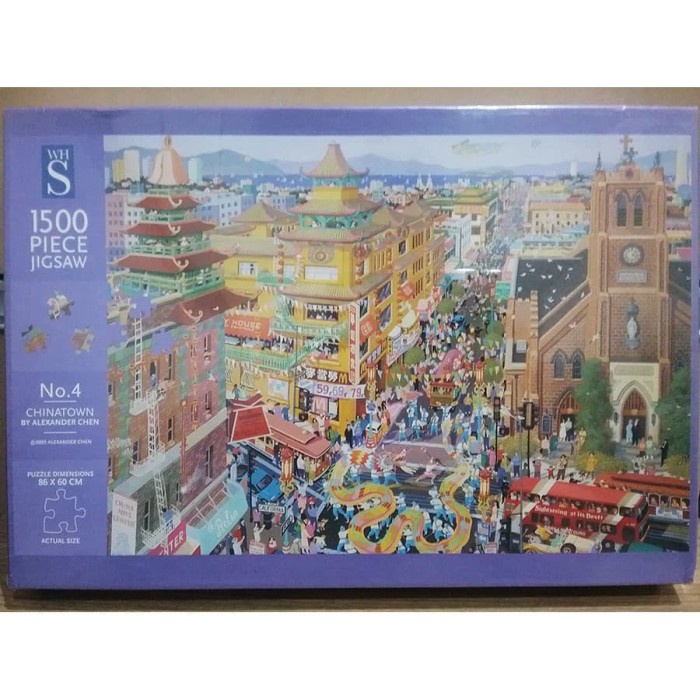 ✅Sale Whsmith Puzzle 1500 Pieces Chinatown Diskon