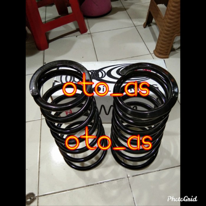 [New Ori] Per Keong Coil Spring Slbm Toyota Fortuner 2007-On Belakang Std 2Pcs Terbaru