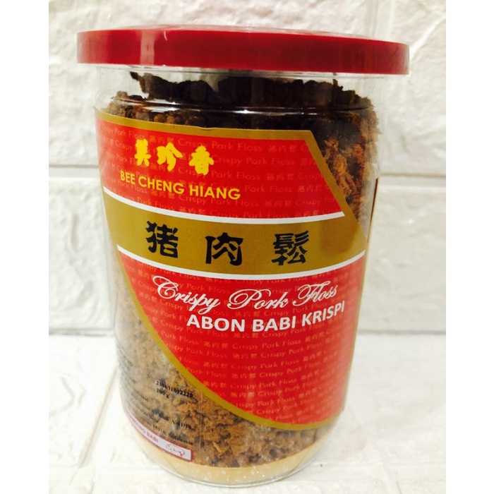 

Bee Cheng Hiang Crispy Pork Floss Abon Babi Khas Singapore 200Gr