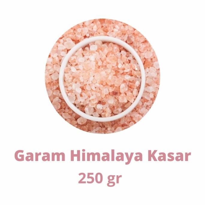 

$$$$] [250 gram] Garam himalaya kasar/ himalayan rock salt/pink salt