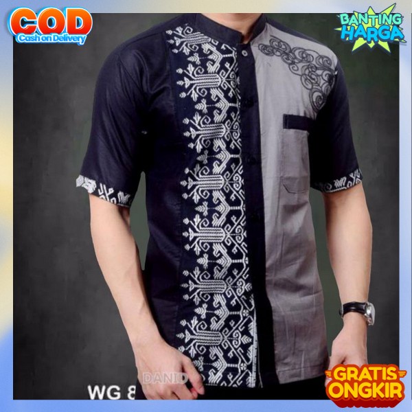 Naju Kokoh Pris Hem Lebaran Laki2 Koko Pria Aju Kemko Turki Baju Khoko Pria Dewasa Model Kekinian Km