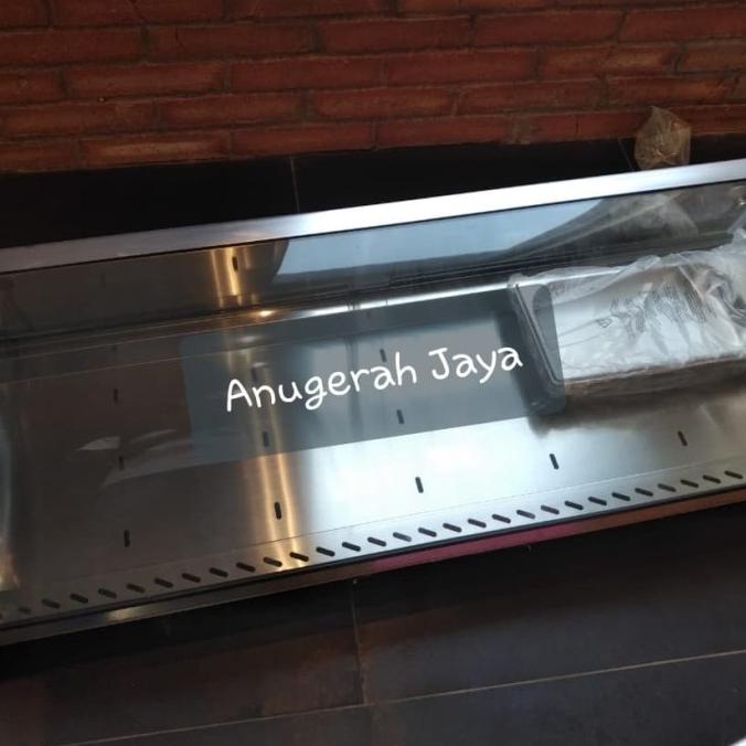 bain marie/food warmer 6 loyang stainless Bagus