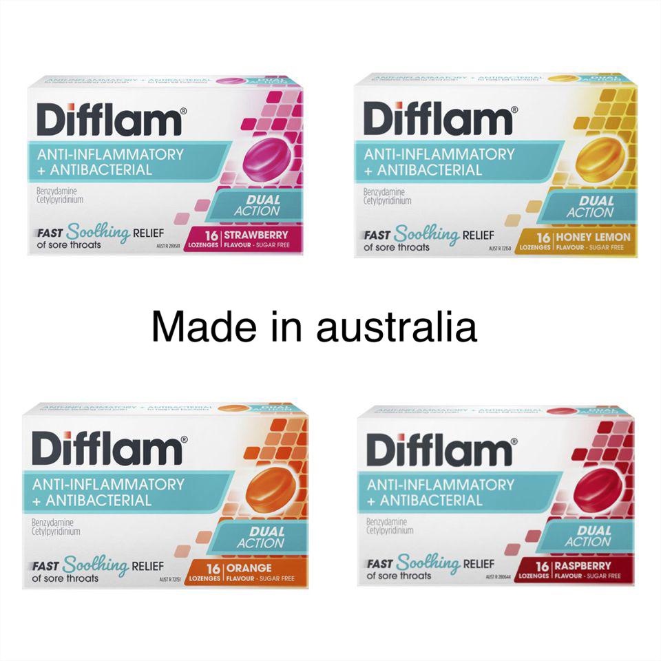 

Difflam Sore Throat Lozenges