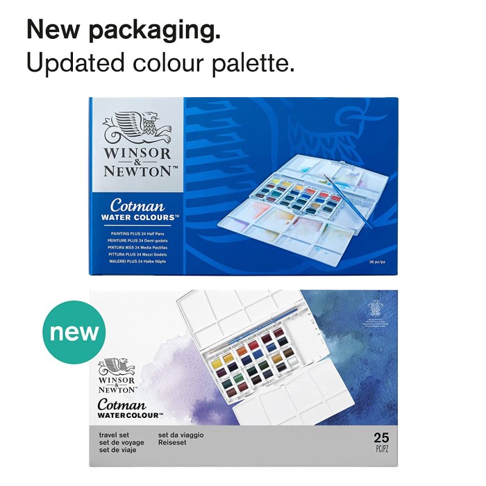

Promo Winsor & Newton Cotman Watercolours 24