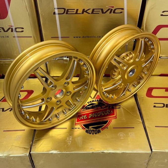 Pelak Velg Delkevic Drag Vespa Sprint Primavera Lx S R12 Ring12