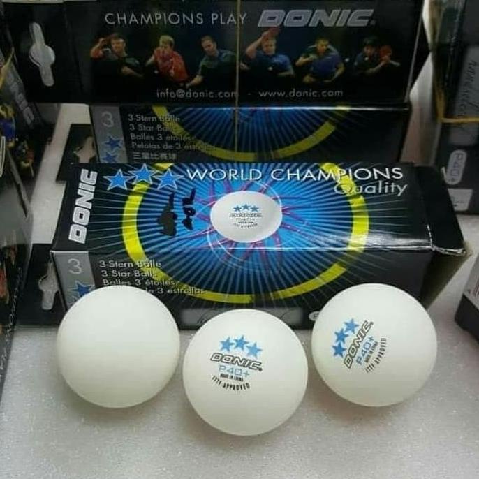 BOLA PINGPONG TENIS MEJA DONIC SCHILDKROT P40+ ORIGINAL