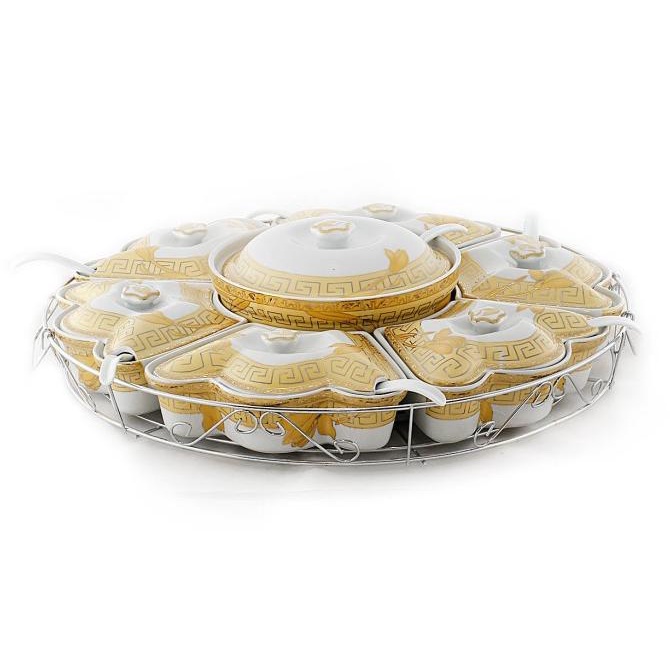 Prasmanan Vicenza Mewah 23 Buah H001 Murah - Kualitas Terbaik Original Bagus