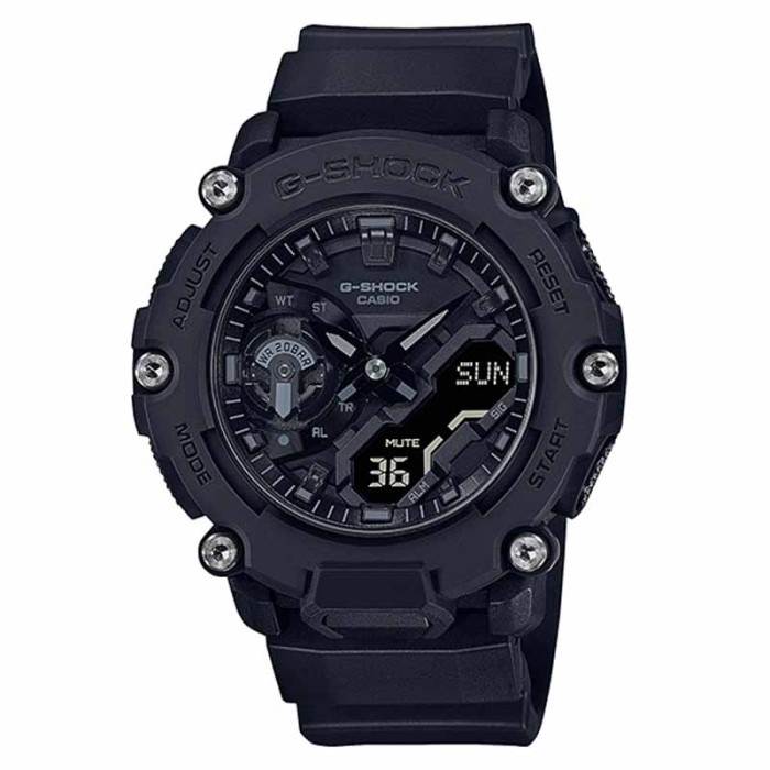 ✨New Ori Jam Tangan Casio Original G-Shock Ga 2200Bb Ga-2200Bb-1A Jam Pria Ro Berkualitas