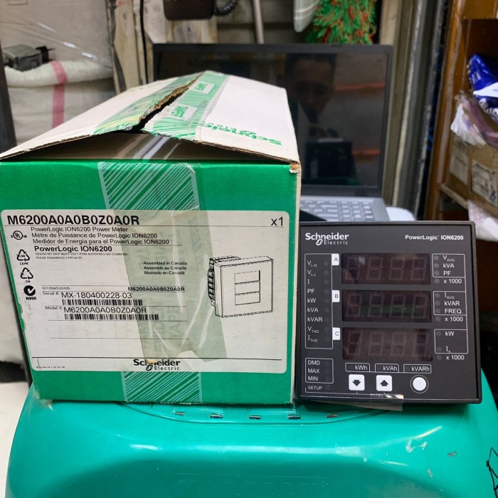 ✅Sale Schneider Powerlogic Ion6200 Power Meter Ion 6200 M6200A0A0B0Z0A0R Terbaru