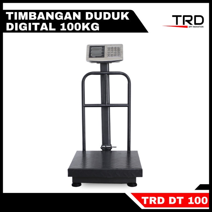 ✅Original Timbangan Barang Digital 100Kg Timbangan Duduk 100Kg Troodon Trd200 Terbatas