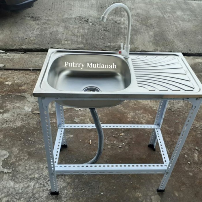 wastafel cuci piring kitchen sink portable bak cuci piring stainless