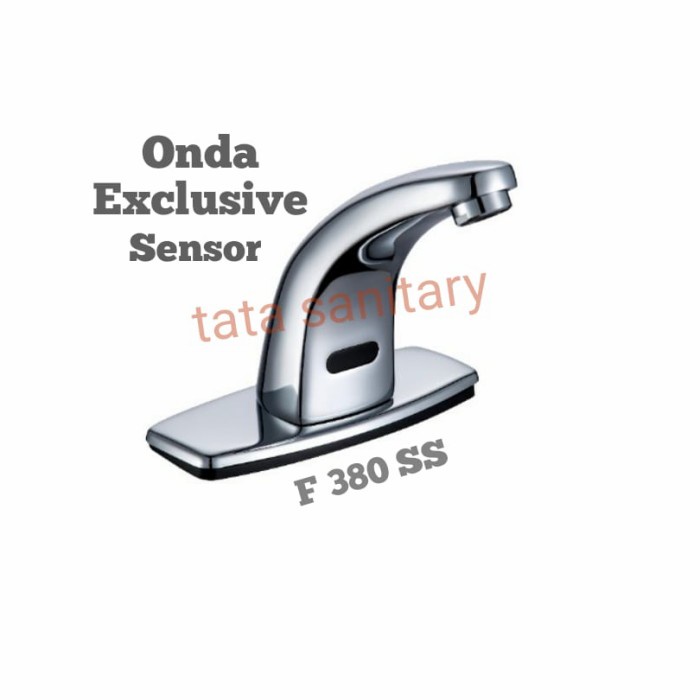 ✅Ori Kran Wastafel Sensor Onda Exclusive F380Ss/Kran Sensor Automatic Limited