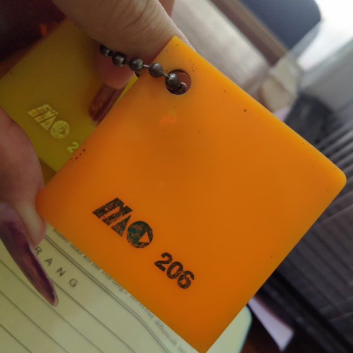 ✅Ori Akrilik Lembaran 3Mm 206 122×244 Berkualitas