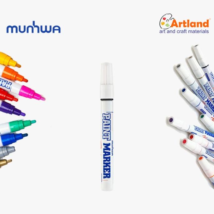 

] Munhwa Paint Marker 4,5Mm // Xylene Based Pengiriman Cepat