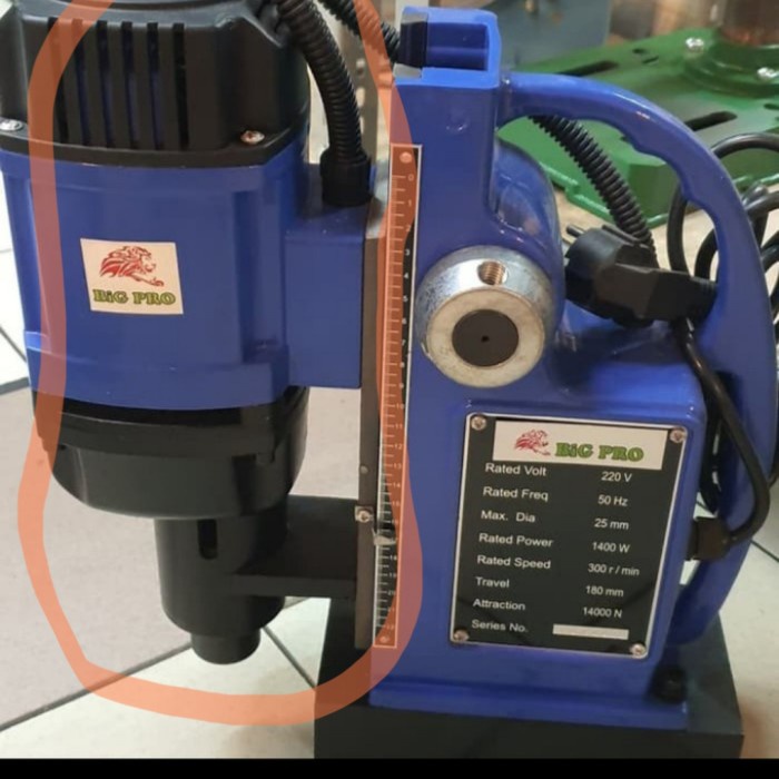 ✅New Kepala Bor Duduk Magnetic Ukuran 25Mm Magnetic Drill Press Head Unit Terbatas