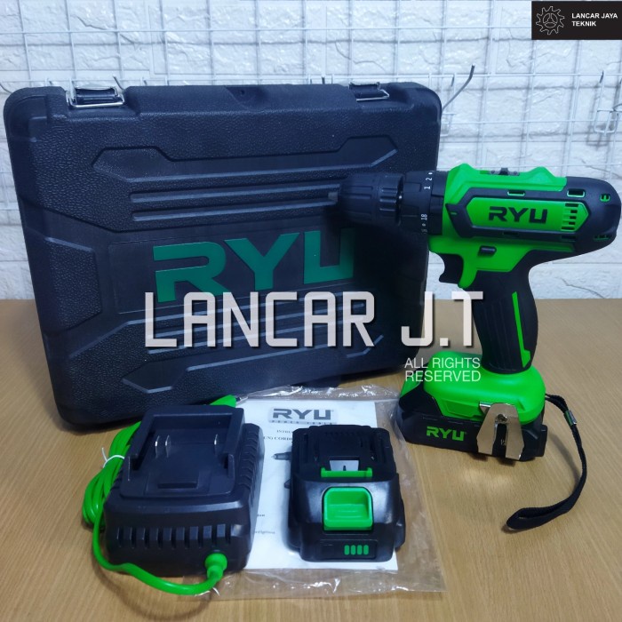 ✅Baru Ryu Rci 20V - Cordless Impact Drill Ryu Rci 20V - Mesin Bor Ryu Berkualitas