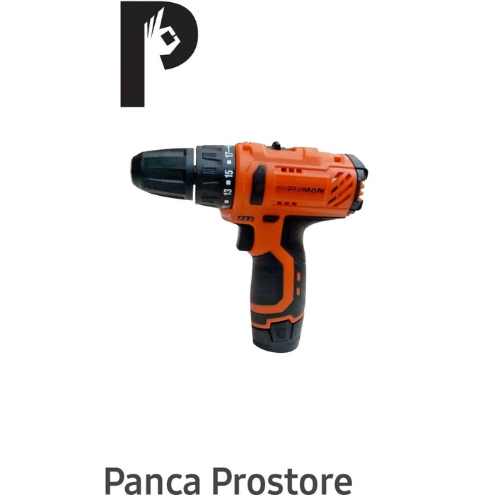 ✅Baru Fixman R7101-1B Cordless Drill 12V Set - Set Bor Tanpa Kabel Terbatas