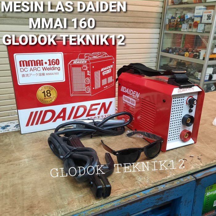 daiden MMAi 160 Mesin Las Inverter 160A