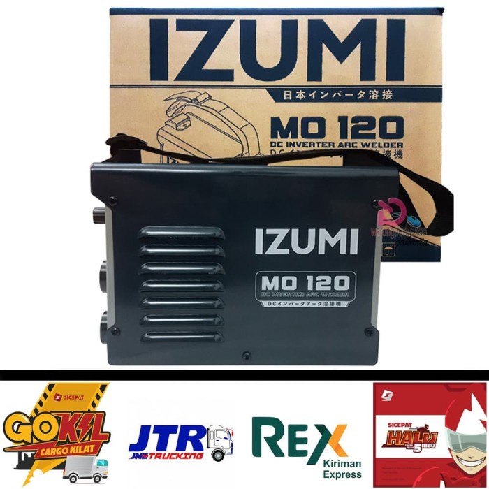 [Original] Izumi Travo Las Listrik Max 120A 900 Watt - Mesin Las Inverter Mo-120 Terbatas