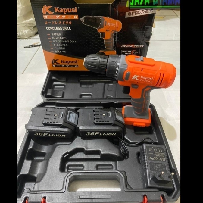 ✅Baru Bor Cordless Drill Kapusi 36Volt Limited