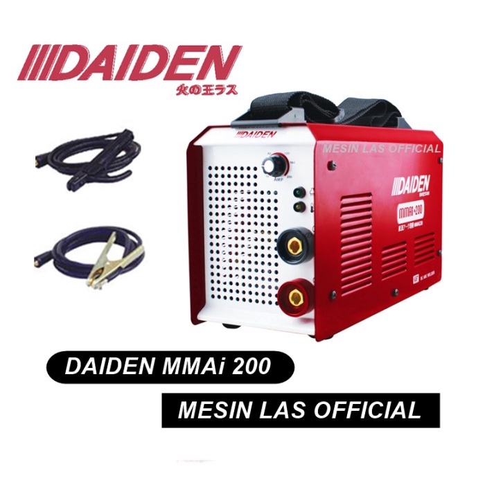 [Original] Mesin Las Daiden Mmai 200 Trafo Las Inverter Igbt Limited