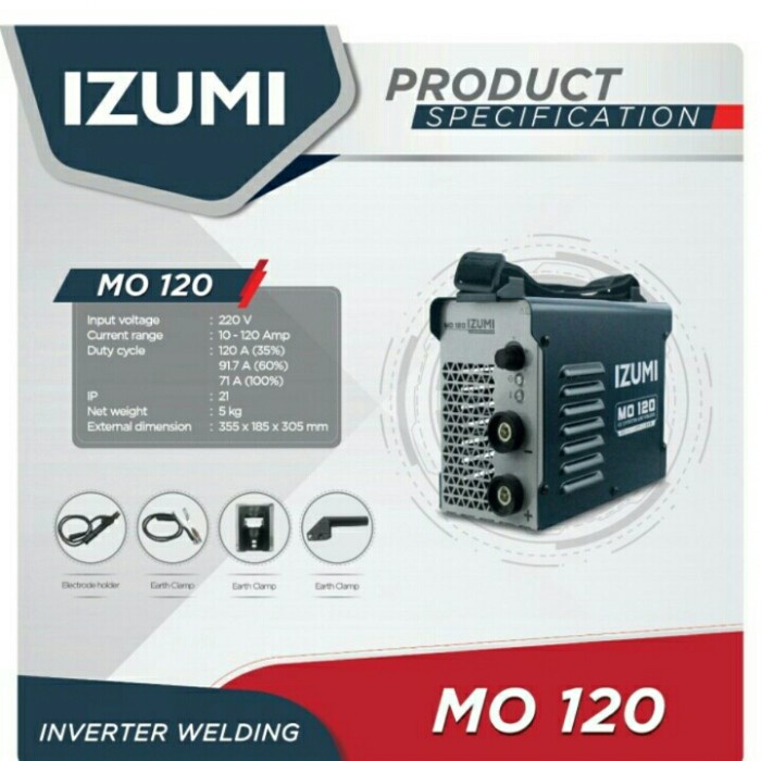 [Original] Mesin Las Izumi Mo120 Limited