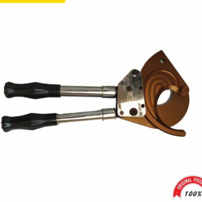 [Original] Tang Potong Skun Fukushima Ratchet Mechanical Cable Cutter 130 J Terbaru