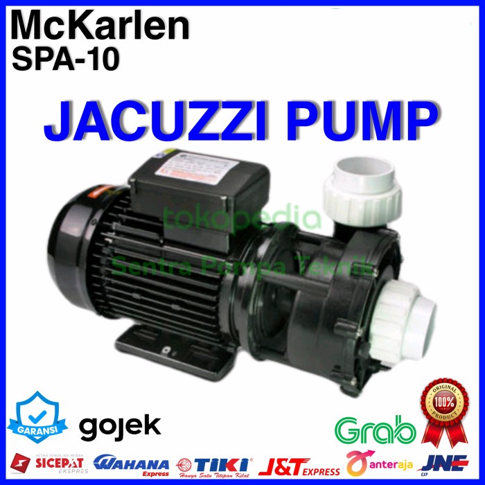 [Ori] Jacuzzi Pump Mckarlen Pompa Kolam Renang Mckarlen Spa-10 1Hp 220V Limited