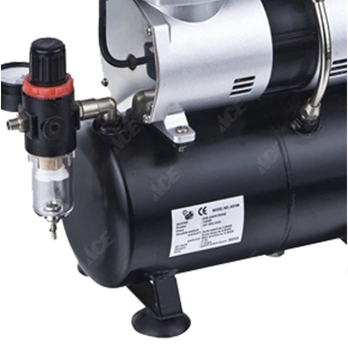 [New] Krisbow Kompresor Airbush Twin Cylinder Mini Kompresor -10080977 Diskon