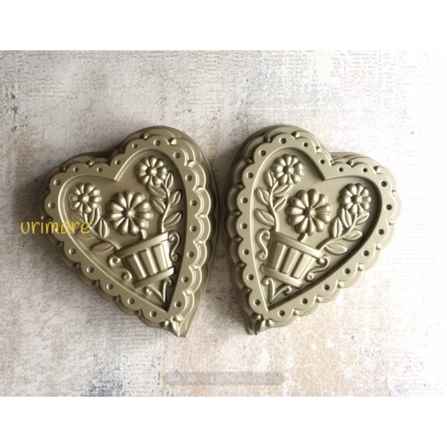 

[Baru] Nordic Ware - Decorated Heart Pan Rare Pan Loyang Kue Terbaru