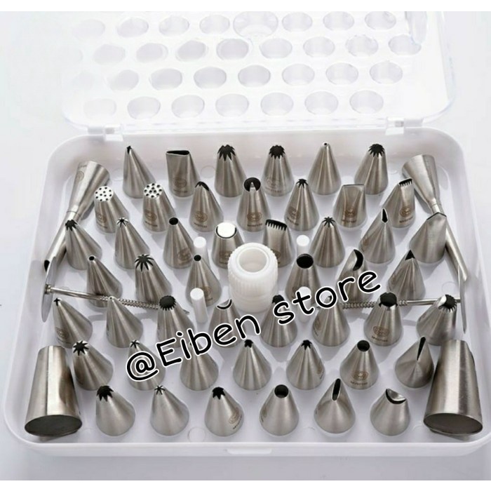 

[Baru] Flowery Spuit Set 52 Pcs/ Nozzle Tip Terbaru