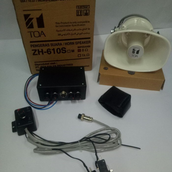 [New] Modul Sirine 9Suara Dobel Tone Efek Echo 4Sistem Dan Toa Terbatas