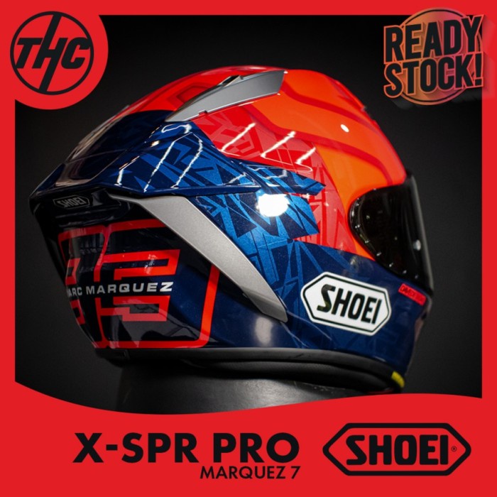 ✨Termurah Shoei X-Spr Pro Xspr Marquez 7 Tc-1 Original Full Face Helm Terbatas