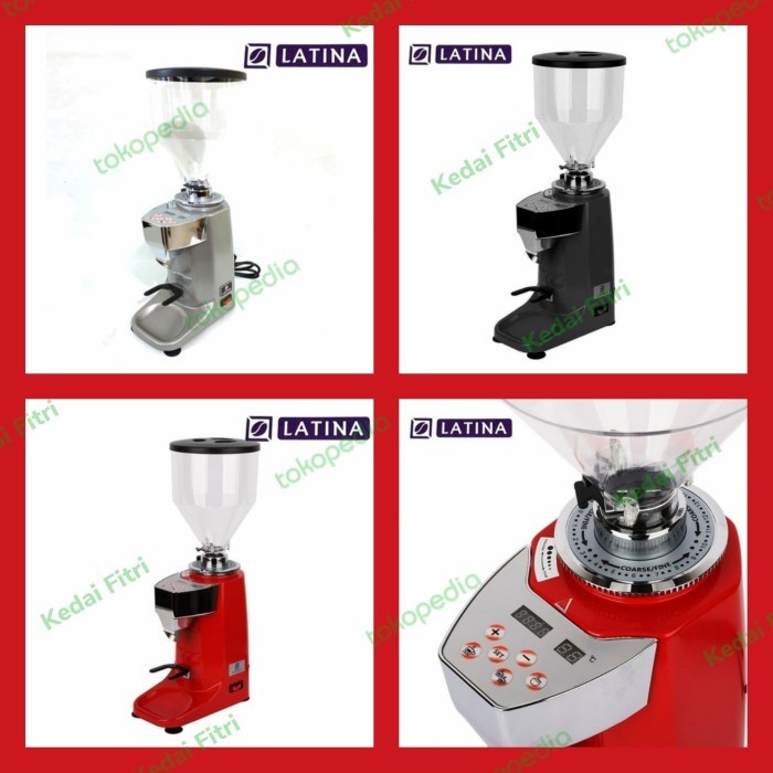 [Baru] Mesin Grinder Elektrik Latina X60.Odt Coffee Grinder Latina X60Odt Terbaru