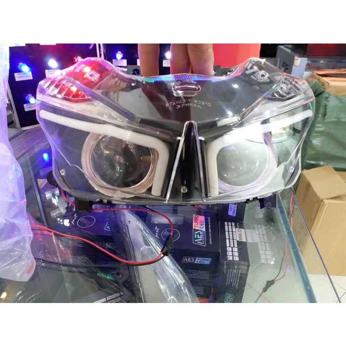 ✨Sale Lampu Projie / Projector Hid 1 Set Honda Vario 150 New Terbaru