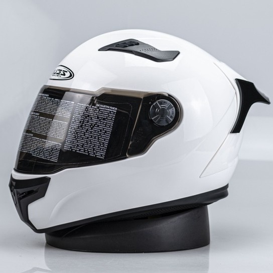 ✨Termurah Zeus Zs813 White  Helm Full Face  Original Zeus Berkualitas
