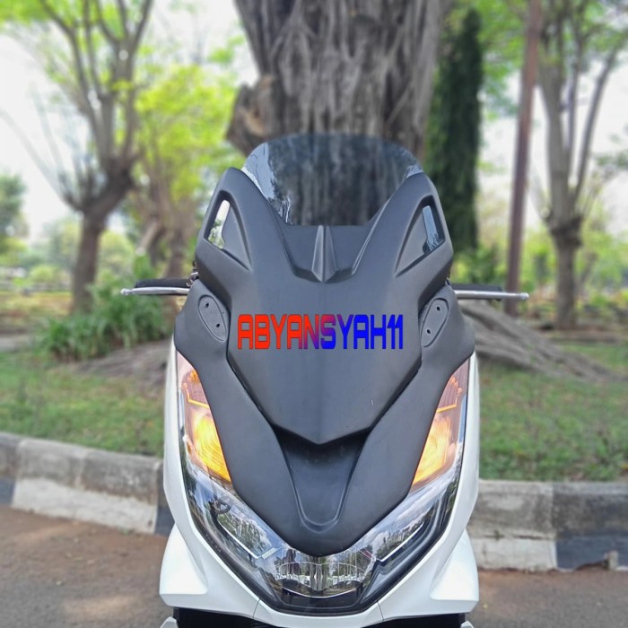 ✨Termurah Frame Windshield Visor Depan Pcx160 Ala Ala Baby Forza. Kedok Pcx160 Terbatas