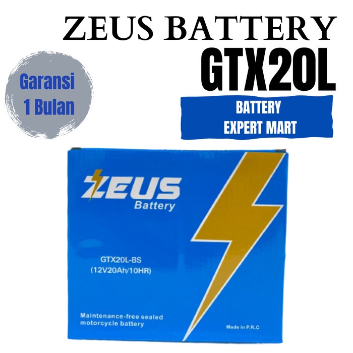 ✨Sale Aki Motor Moto Guzzi Mgx-21 Flying Fortress Gtx20L Aki Gel Zeus High S Terbatas